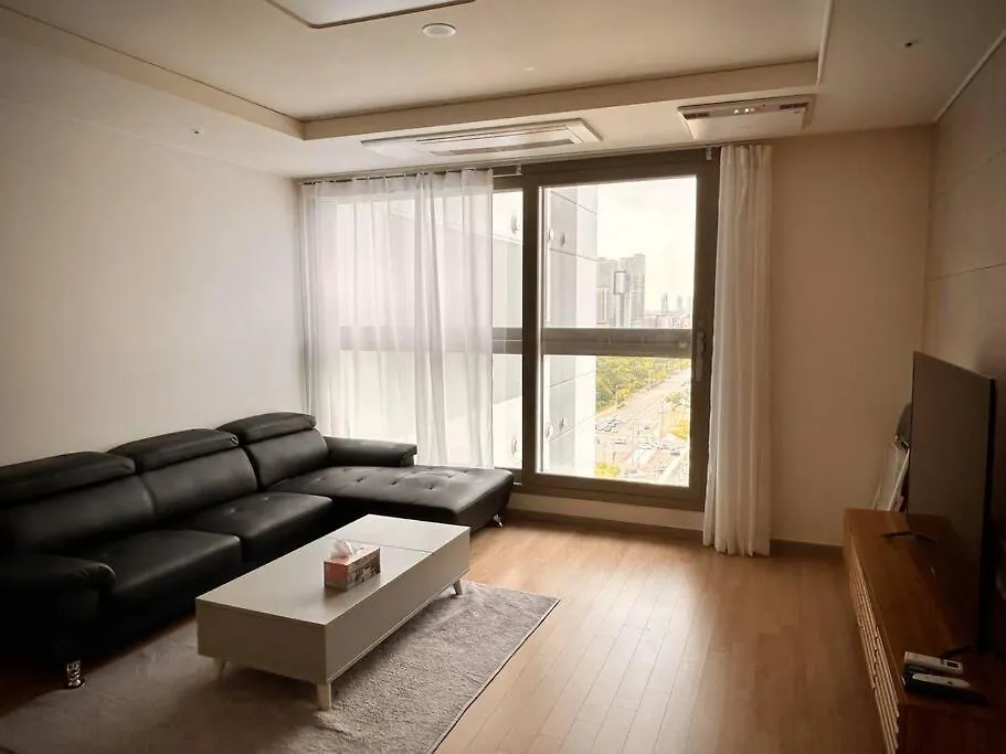 W 2Br 60M2 Newly Built High Floor Apt 2Min To Hyundai Outlet Triple St 2Free Parking Incheon