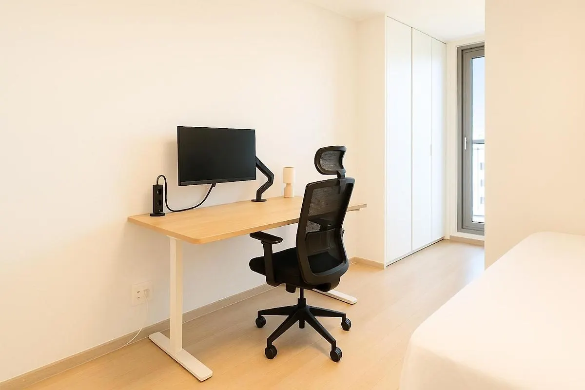 W 2Br 60M2 Newly Built High Floor Apt 2Min To Hyundai Outlet Triple St 2Free Parking Incheon 0*,