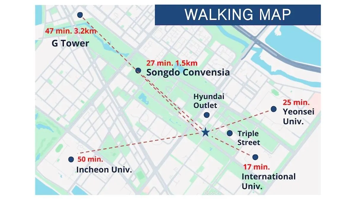 W 2Br 60M2 Newly Built High Floor Apt 2Min To Hyundai Outlet Triple St 2Free Parking Incheon 0*,  South Korea