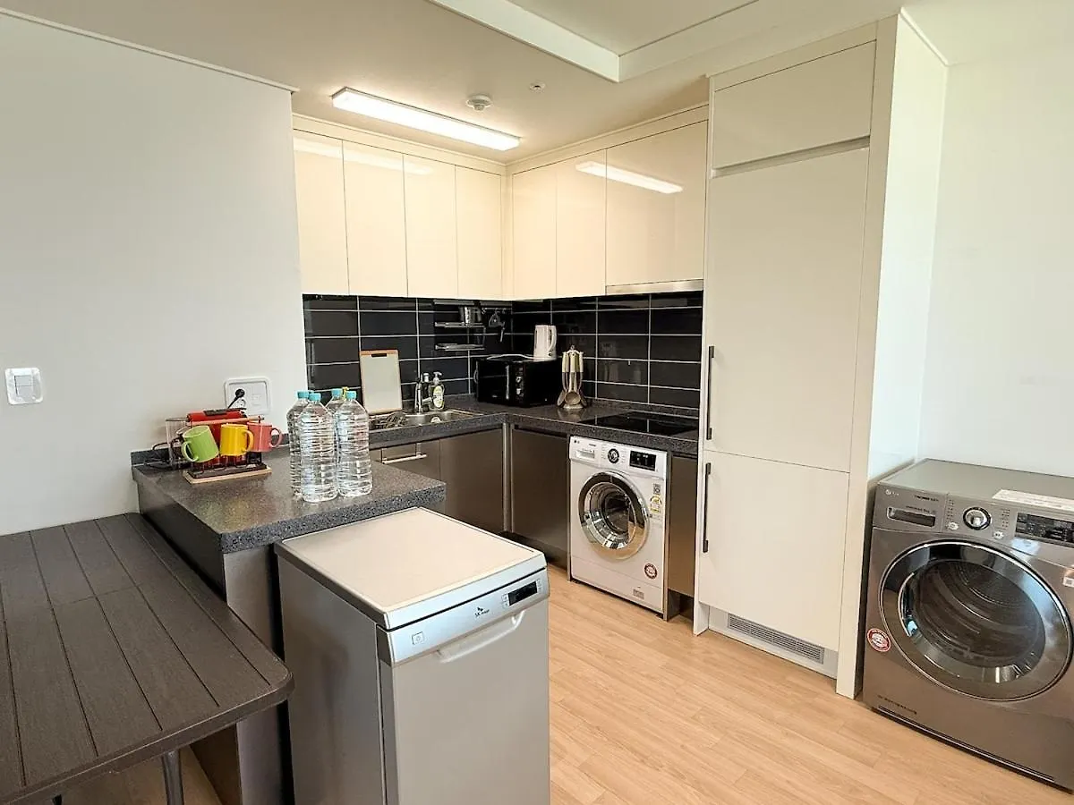 Apartment W 2Br 60M2 Newly Built High Floor Apt 2Min To Hyundai Outlet Triple St 2Free Parking Incheon South Korea